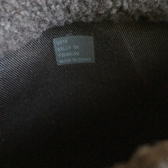 NEW COACH Kally boot logo CC sz 6 khaki/chocolate/ - Picture 9 of 15